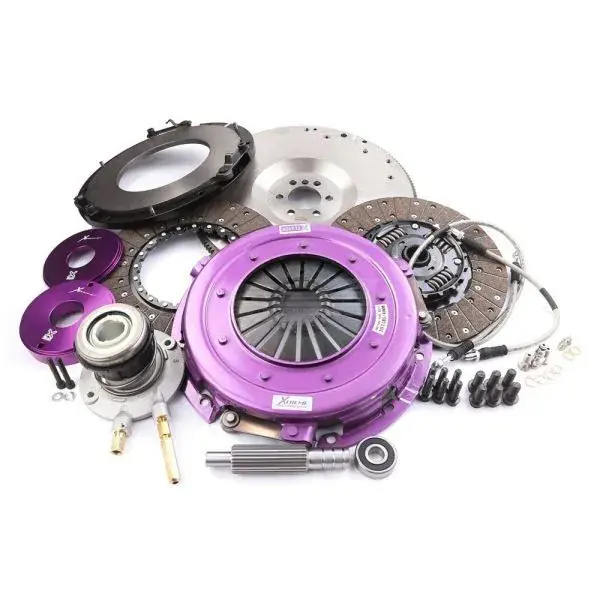Xtreme Clutch Sprung Organic Twin Plate Clutch Kit with Flywheel & CSC (CHEV CAMARO GEN 5) Super Sale