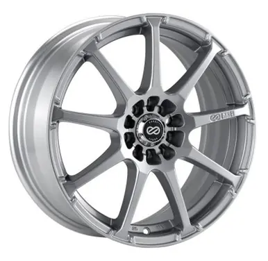 Super Sale Enkei EDR9 17x7 4x100/108 38mm Offset 72.6 Bore Diameter Silver Wheel - 441-770-1138SP