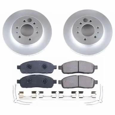 Power Stop 2009 Ford F-150 Front Z17 Evolution Geomet Coated Brake Kit - CRK5336 Clearance