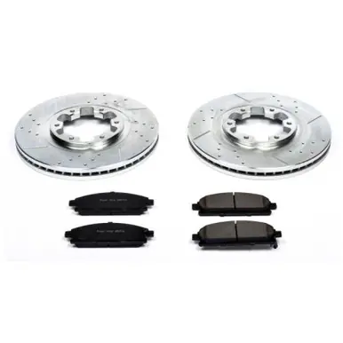 Power Stop 97-03 Infiniti QX4 Front Z23 Evolution Sport Brake Kit - K2279 Free Shipping