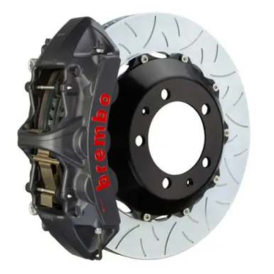 Markdown Brembo 95-98 993 C2/C4/C4S/Turbo Fr GTS BBK 6 Piston Cast 355x32 2pc Rotor Slotted Type3-Black HA - 1M3.8001AS