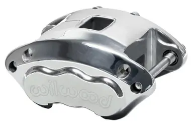 Wilwood Caliper-D154-Polished 1.12/1.12in Pistons 0.81in Disc - 120-11875-P Hot Deal