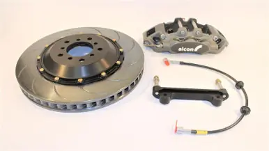 Weekend Sale Alcon BMW E46 M3 4 Piston 355x32mm/4 Piston 355x28mm Race Kit - Front & Rear - Anodized - BRK.200567