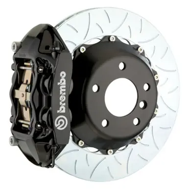 Brembo 06-13 S63 AMG (W216) Rear GT BBK 4 Piston Cast 380x28 2pc Rotor Slotted Type3-Black - 2P3.9006A1 Time-Limited