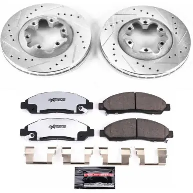 Luxury Power Stop 04-08 Chevrolet Colorado Front Z36 Truck & Tow Brake Kit - K2066-36