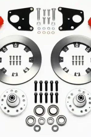 Wilwood Forged Dynalite Front Kit 12.19in Red 62-72 CDP B & E Body-Drum Buy Online