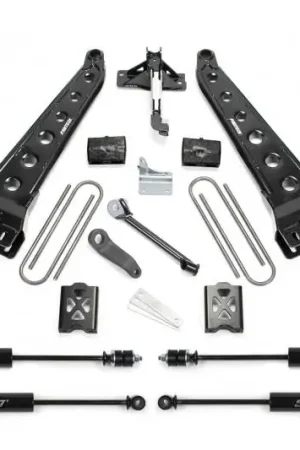 Genuine Fabtech 05-07 Ford F250 4WD w/Factory Overload 6in Rad Arm Sys w/Coils – SBX Performance