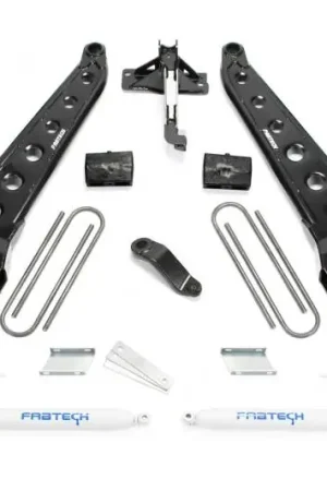 Best Price Fabtech 18 Ford F450/F550 4WD Diesel 6in Rad Arm Sys w/Coils & Perf Sh – SBX Performance