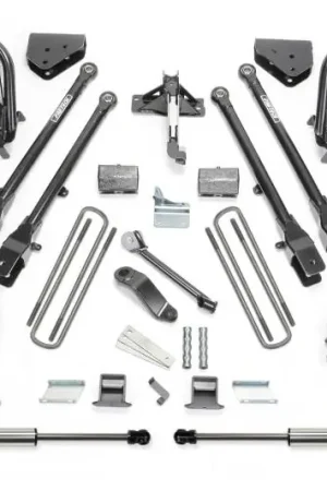 Fabtech 08-10 Ford F450/550 4WD 6in 4Link Sys w/Dlss 4.0 C/O& Rr Dlss – SBX Performance Limited Edition