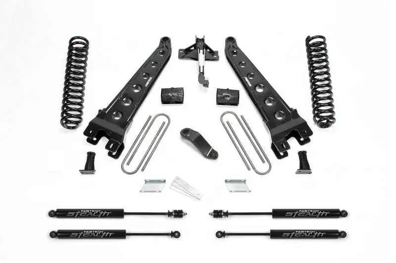 Fabtech 2017 Ford F450/F550 4WD Diesel 6in Rad Arm Sys w/Coils & Steal – SBX Performance Place Order