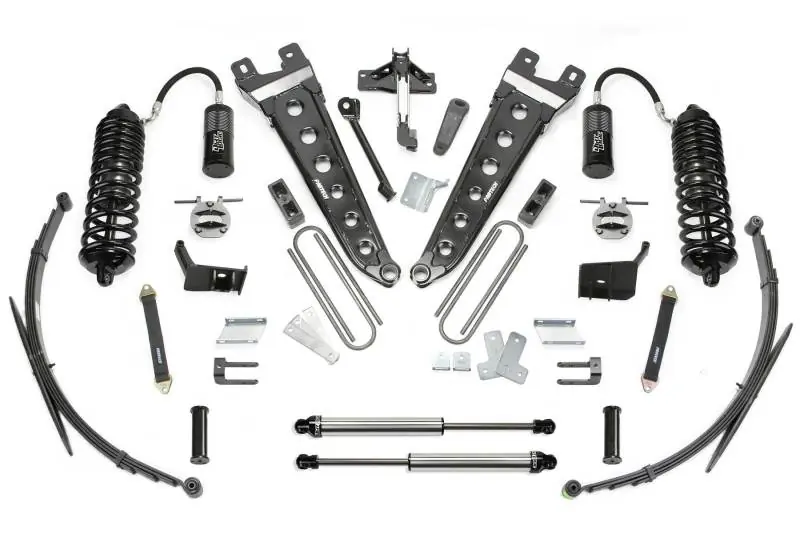 Fabtech 11-16 Ford F250/350 4WD 8in Rad Arm Sys w/4.0 R/R & 2.25 & Rr– SBX Performance Professional Grade