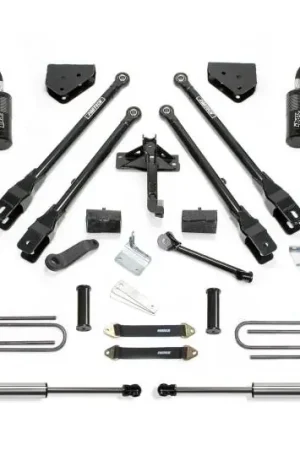New Release Fabtech 11-16 Ford F250/350 4WD 8in 4Link Sys w/4.0 R/R & 2.25 & Rr Lf – SBX Performance