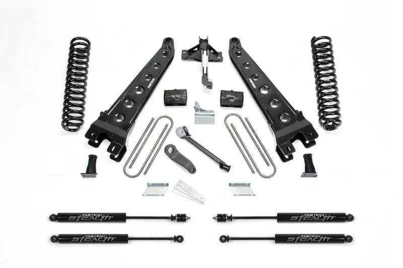 Fabtech 11-13 Ford F450/550 4WD 10 Lug 6in Rad Arm Sys w/Coils & Steal – SBX Performance Buy Today