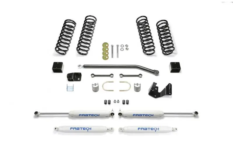 Fabtech 07-18 Jeep JK 4-Door 3in Sport Ii w/Perf Shocks – SBX Performance No Minimum Order