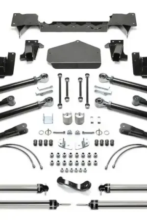 Crafted Fabtech 07-18 Jeep JK 4-Door 5in Crawler Lt w/Dlss Shks – SBX Performance