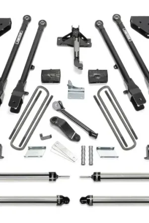 Fabtech 08-10 Ford F450/550 4WD 6in 4Link Sys w/Coils & Dlss Shks – SBX Performance Best Price