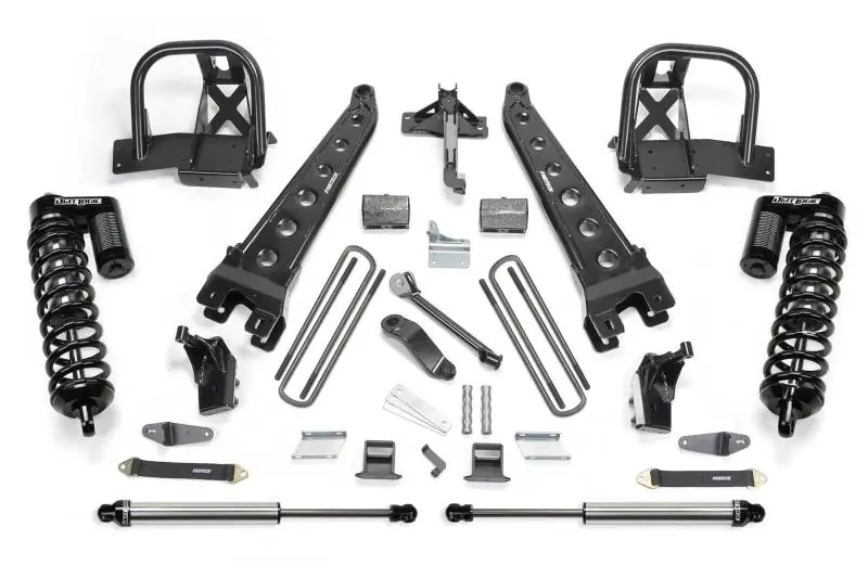 Fabtech 08-10 Ford F450/550 4WD 6in Rad Arm Sys w/Dlss 4.0 C/O& Rr Dlss Bulk Order