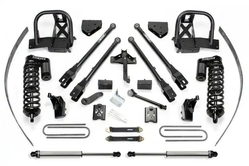 Fabtech 11-16 Ford F250 4WD w/o Factory Overload 8in 4Link Sys w/Dlss 4.0 C/O& Rr Dlss Viral