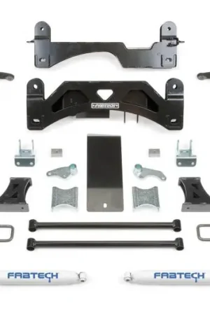 Budget Fabtech 07-15 Toyota Tundra 2/4WD 6in Basic Sys w/C/O Spacers & Perf Rr Shks