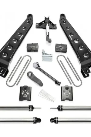 Fabtech 05-07 Ford F250 4WD w/Factory Overload 6in Rad Arm Sys w/Coils & Dlss Shks Buy Direct
