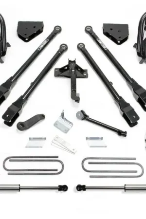 Fabtech 11-16 Ford F250/350 4WD 8in 4Link Sys w/Dlss 4.0 C/O& Rr Lf Sprngs & Rr Dlss Save Now