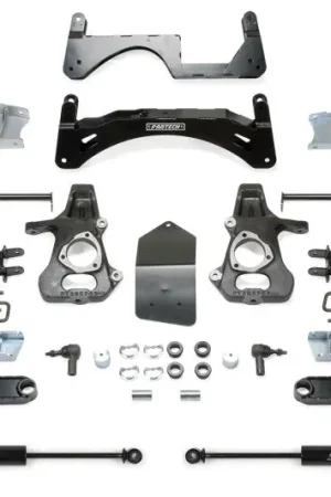 Next Day Delivery Fabtech 14-18 GM C/K1500 P/U w/oE Forg Stl UCA 6in Basic Sys w/Stealth