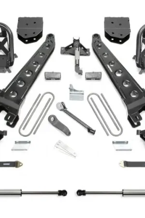 Crafted Fabtech 08-10 Ford F250 4WD 10in Rad Arm Sys w/Dlss 4.0 C/O & Rr Dlss