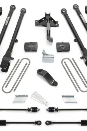 Fabtech 11-13 Ford F450/550 4WD 10 Lug 6in 4Link Sys w/Coils & Stealth Limited Time