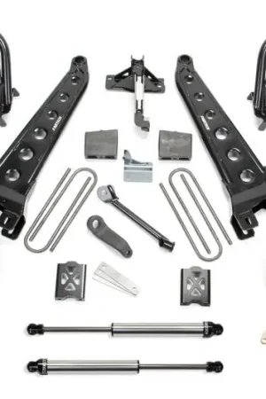 Fabtech 08-10 Ford F250 4WD w/o Factory Overload 8in Rad Arm Sys w/Dlss 4.0 C/O& Rr Dlss Instant Buy