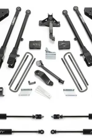 Fabtech 08-16 Ford F250 4WD w/Factory Overload 8in 4Link Sys w/Coils & Stealth Holiday Sale