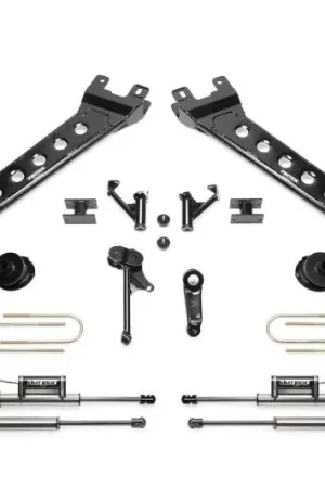 In Demand Fabtech 13-18 Ram 3500 4WD 5in Radius Arm Kit w/2.25 Dlss – SBX Performance