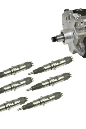 BD Diesel 2007.5-2018 Dodge 6.7L Cummins Stage 2 Performance CR Pump & Injectors Package Genuine