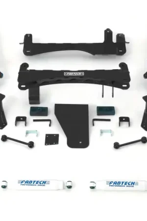 Worldwide Shipping Fabtech 14-17 Nissan Titan 4WD 6in Basic Sys w/Perf Shks – SBX Performance