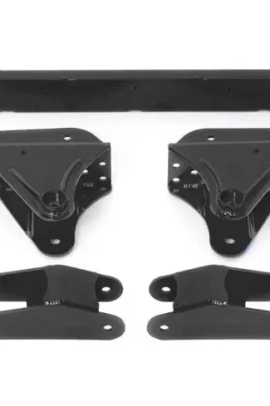Free Returns Fabtech 01-04 Ford F250/350 4WD 3.5in Spring Hanger w/Perf Shks – SBX Performance