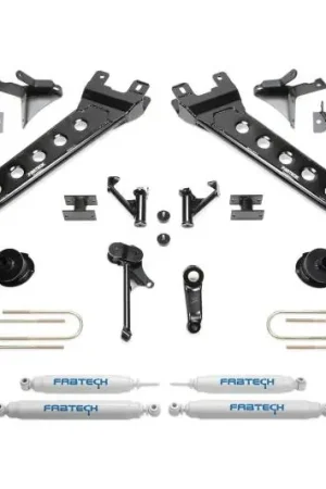 Fabtech 13-18 Ram 3500 4WD 7in Radius Arm Kit w/Perf Shks – SBX Performance Bulk Order