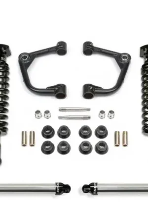 Fabtech 15-20 Ford F150 2WD 2in Uniball UCA Sys w/Dl 2.5 Resi & 2.25 – SBX Performance Markdown