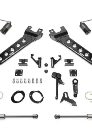 Fabtech 13-18 Ram 3500 4WD 5in Radius Arm Kit w/4.0 C/O Resi Dlss & Rr – SBX Performance Premium