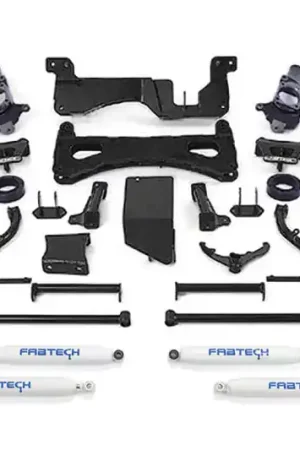 Fabtech 01-06 GM C/K2500HD 8in Perf Sys w/Perf Shks – SBX Performance New Release