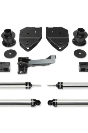 Fabtech 17-21 Ford F250/F350 4WD 4in Budget Sys w/Dlss Shks – SBX Performance Free Shipping