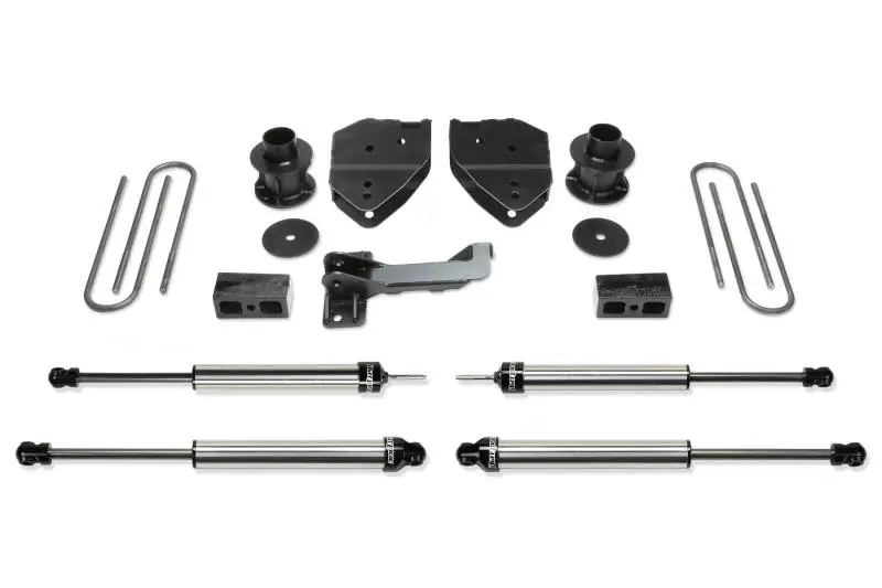 Fabtech 17-21 Ford F250/F350 4WD 4in Budget Sys w/Dlss Shks – SBX Performance Free Shipping