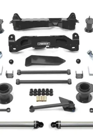 Fabtech 10-13 Toyota FJ 4WD 6in Basic Sys w/Rr Dlss Shks Warranty Included