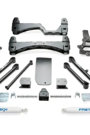 Clearance Fabtech 13-18 Ram 1500 4WD 6in Basic Sys w/Perf Shks – SBX Performance