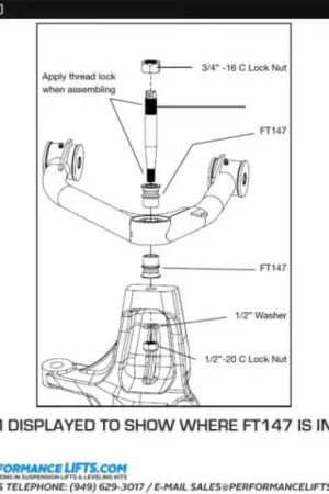 Fabtech HD Misalignment Spacer – SBX Performance Special Discount