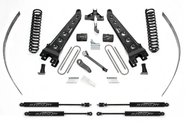 Limited Offer Fabtech 08-16 Ford F250 4WD w/o Factory Overload 8in Rad Arm Sys w/Coi – SBX Performance