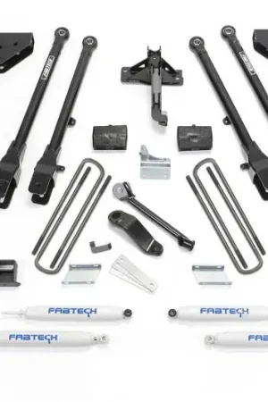 Same Day Shipping Fabtech 08-16 Ford F250 4WD w/o Factory Overload 8in 4Link Sys w/Coils – SBX Performance