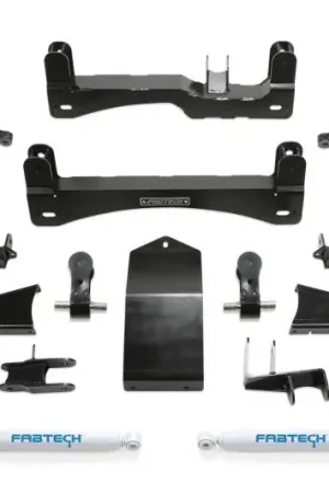 Fabtech 19-20 GM C/K1500 P/U w/Trail Boss/At4 Pkg 4in Basic Sys w/Perf – SBX Performance Brand New