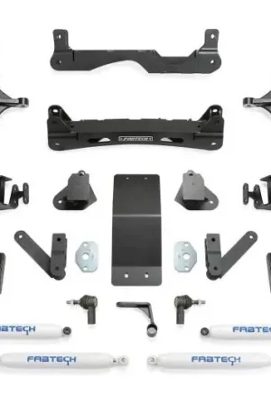 Fabtech 11-19 GM 3500HD 2WD/4WD 4in Basic Sys w/Perf Shks – SBX Performance Luxury