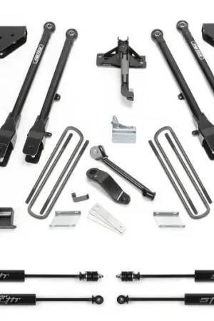 Fabtech 08-16 Ford F250/350 4WD 8in 4Link Sys w/Coils & Rr Lf Sprngs & – SBX Performance Markdown