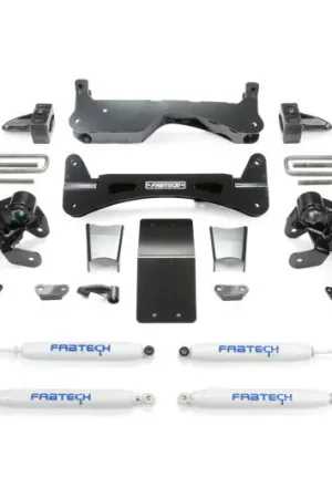 Authentic Fabtech 11-19 GM 3500HD 2WD/4WD 6in Rts Sys w/Perf Shks – SBX Performance