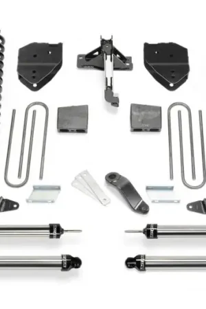 Fabtech 17-21 Ford F250/F350 4WD Diesel 6in Basic Sys w/Dlss Shks – SBX Performance Warranty Included